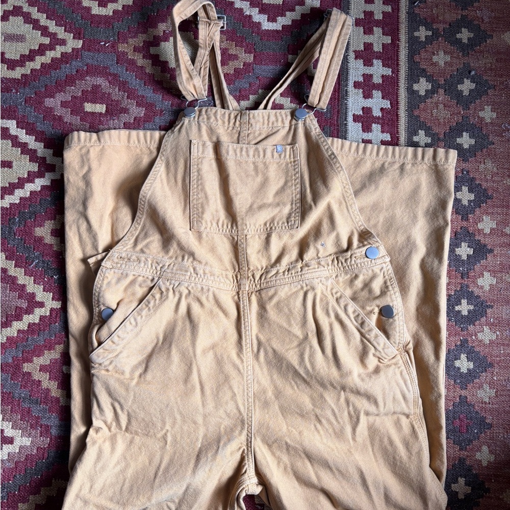 Everlane Camel Overalls